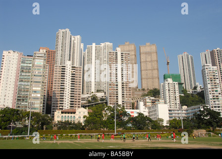 soccer, Happy valley, Hong Kong Stock Photo