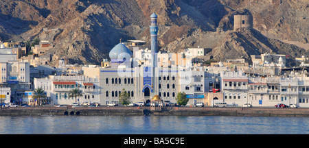 Waterfront at Muttrah also spelt as Mutrah part of Muscat Oman Stock Photo
