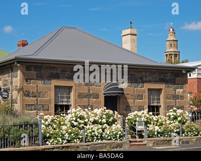 BUILDING IN HOBART TASMANIA AUSTRALIA Stock Photo