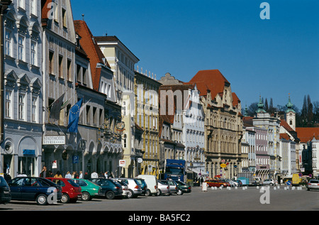 Stadtplatz in Steyr, Upper Austria, Austria Stock Photo