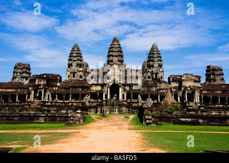 Angkor Vat, Angkor, Siem Reap, Cambodia, Stock Photo