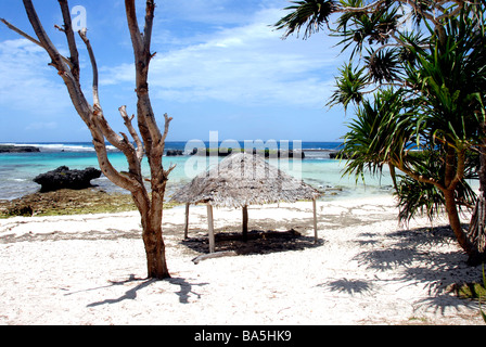 beach, Efate island, Vanuatu Stock Photo