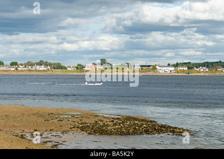 The Tidal sea waters of Findhorn Bay Morayshire Grampian Region Scotland   SCO 2334 Stock Photo