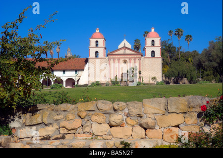 Santa Barbara Mission Stock Photo