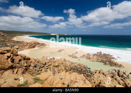 Rugged coastline at Injidup, in the Leeuwin-Naturaliste National Park, Western Australia, AUSTRALIA Stock Photo