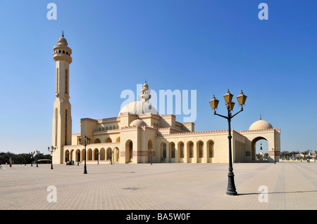 Manama Bahrain urban landscape The Grand Mosque building Persian Gulf Asia Stock Photo