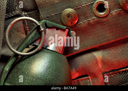 Hand grenade Stock Photo