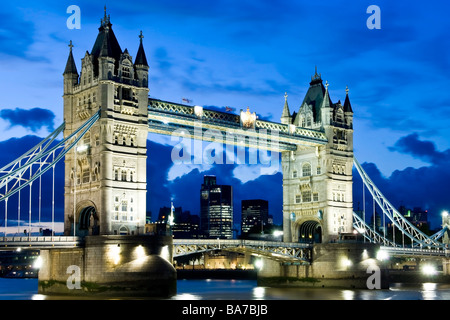 Tower Bridge in London, England, UK Stock Photo