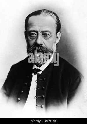 Smetana, Bedrich, 2.3.1824 - 12.5.1884, Czech composer, pianist, portrait, circa 1880, Stock Photo