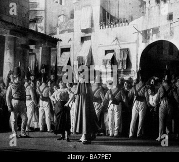 Bizet, Georges, 25.10.1838 - 3.6.1875, French composer, Opera 'Carmen', representation in Berlin circa 1900, scene, 1. act 'Square in Sevilla', , Stock Photo