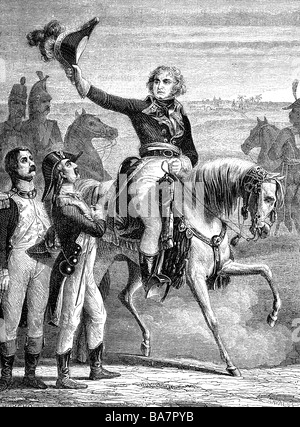 Jean-Baptiste Kléber at Héliopolis - French General - French Engraving ...