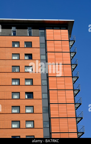 Student accommodation, Aston University, Birmingham, England, UK Stock Photo