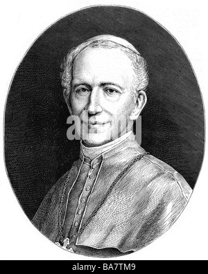 Leo XIII (Vincenzo Gioacchino Count Pecci), 2.3.1810 -  , Stock Photo
