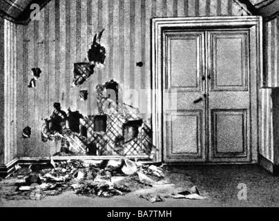 Room where Tsar Nicholas II and his family were executed Stock Photo ...