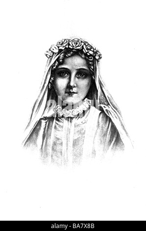 Therese de Lisieux (The Little Flower of Jesus), 2.1.1873 - 30.9.1897 ...