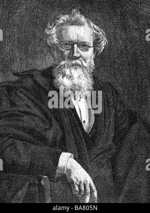 AUGUST WILHELM VON HOFMANN German chemist Date: 1818 - 1892 Stock Photo ...