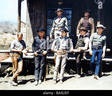 THE MAGNIFICENT SEVEN 1960 UA film - see below for cast Stock Photo