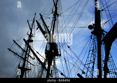 rigging Stock Photo