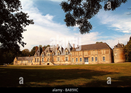 Tour-en-Sologne (41) : 'Château de Villesavin' castle Stock Photo