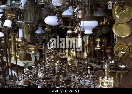 Antique Shop, Jalan Surabaya, Jakarta, Indonesia Stock Photo