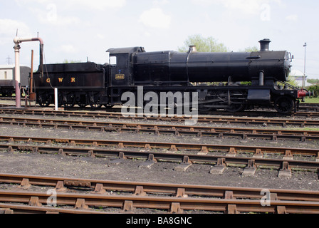 28XX steam locomotive at Didcot Railway Centre April 2009 Stock Photo ...