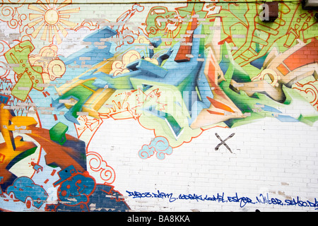 graffiti in Scarborough Toronto Canada Stock Photo