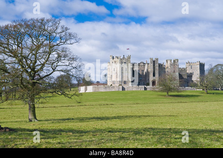 Raby Castle in Durham County Northumberland England Stock Photo