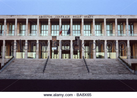 Archivio Centrale Dello Stato, Rome Stock Photo: 38337979 - Alamy