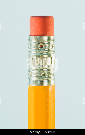 Close up of pencil eraser Stock Photo