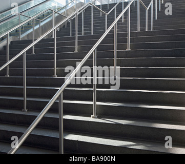 Low angle view of staircase Stock Photo