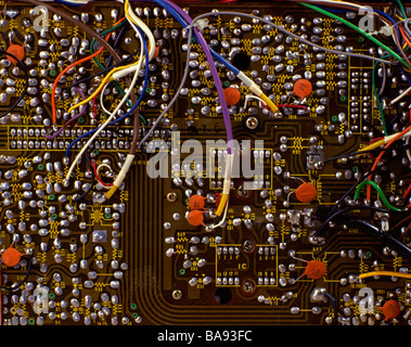 Electrical Circuit Board. Stock Photo