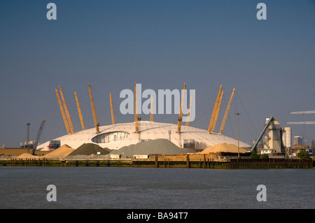 Millenium Dome, O2 Arena, at Docklands in London Stock Photo