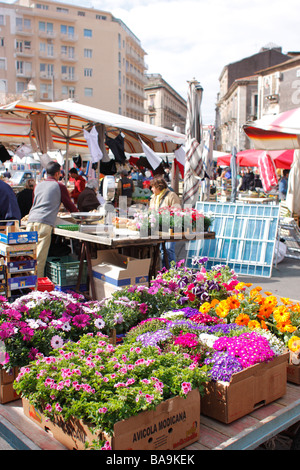 La Fiera market, Catania, Sicily, Italy Stock Photo