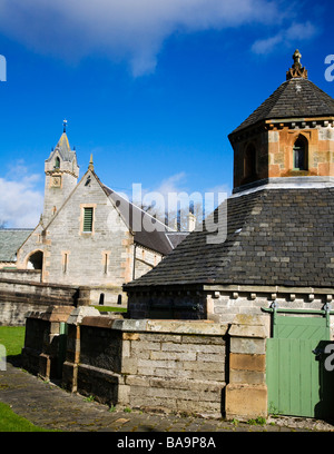 Animal housing and the old stables at Erskine hospital, Renfrewshire, Scotland. Stock Photo