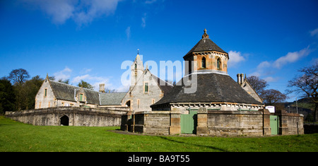 Animal housing and the old stables at Erskine hospital, Renfrewshire, Scotland. Stock Photo