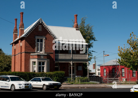 Street scene with historical architecture Bathurst New South Wales Australia Stock Photo