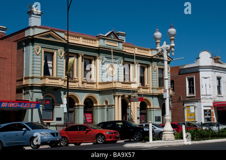 Street scene with historical architecture Bathurst New South Wales ...