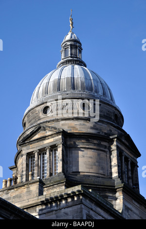 Edinburgh University Old College dome, South Bridge, Scotland, UK. Stock Photo