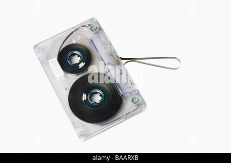 Ruined cassette tape Stock Photo - Alamy