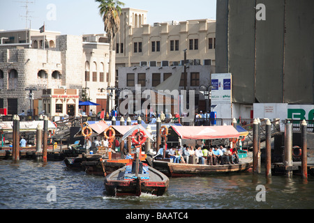 Bur Dubai Old Souk Abra Station Stock Photo