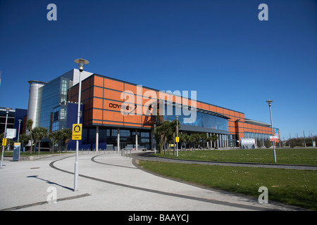 The Odyssey Arena building in laganside belfast northern ireland uk now sse arena Stock Photo