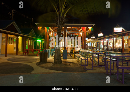 Early afternoon at Oistins Fish Fry, Oistins, 'South Coast' of Barbados Stock Photo