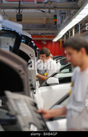 Production of Audi A3 at Audi AG in Ingolstadt, Germany Stock Photo