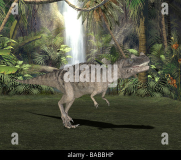 dinosaur Ceratosaurus Stock Photo