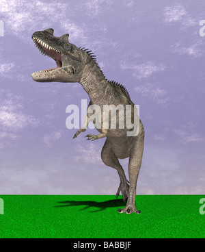 dinosaur Ceratosaurus Stock Photo
