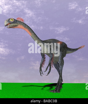 dinosaur Gigantoraptor Stock Photo