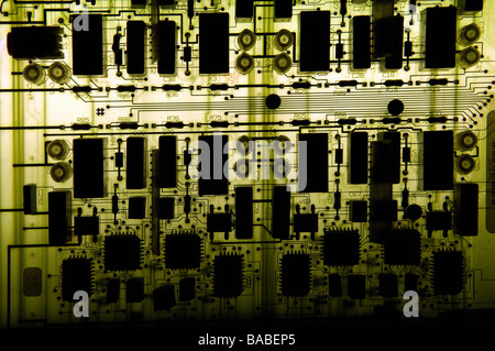 Printed circuit board Stock Photo