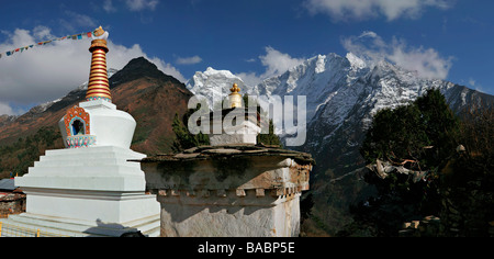 kantega from tengboche monastery khumbu nepal 2008 Stock Photo