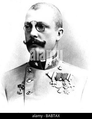 Franz Salvator, 21.8.1866 - 20 4.1939, Archduke of Austria, portrait, postcard, circa 1910, , Stock Photo