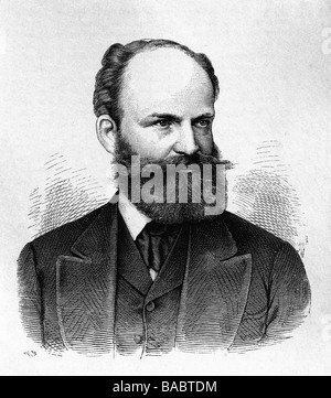 Georg Moritz Ebers, 1837 –1898. German Egyptologist and novelist Stock ...